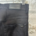 Amiri Plain Black Flare Denim Jeans Sz 32