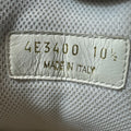 Prada Americas Cup Navy Patent Grey White Sneaker Sz 10.5