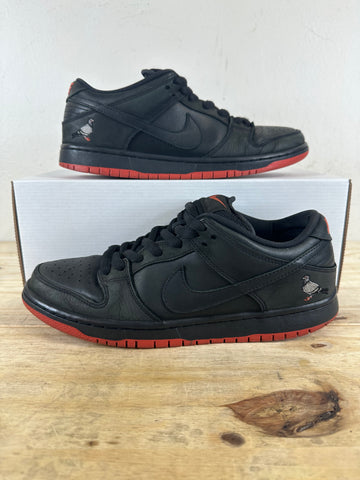 Nike SB Dunk Low Black Pigeon Sz 9.5