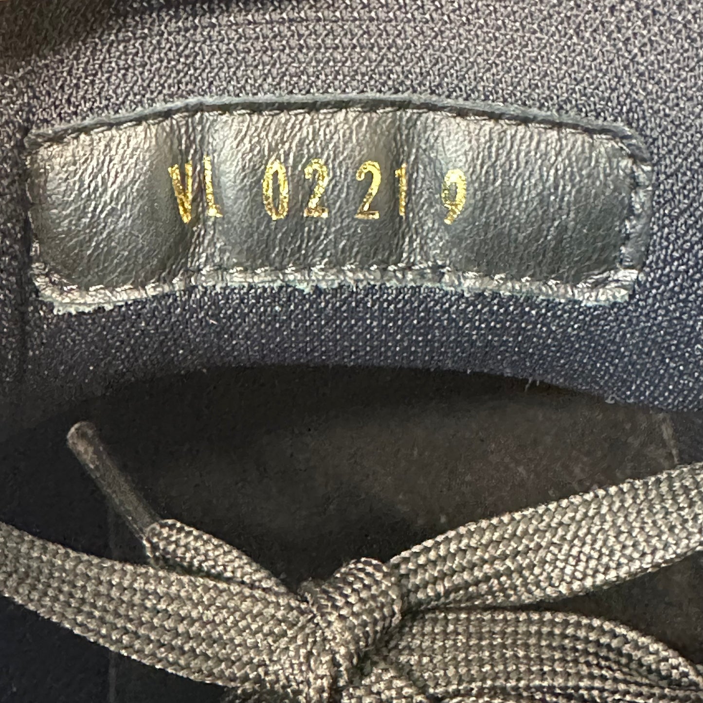 Louis Vuitton Royal Blue Black Trainer Sneaker Sz 10.5 (9LV)