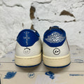 Air Jordan 1 Low Travis Scott Fragment Sail Military Blue Sz 13