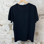 Gucci White Spell-Out T-Shirt Black Sz M