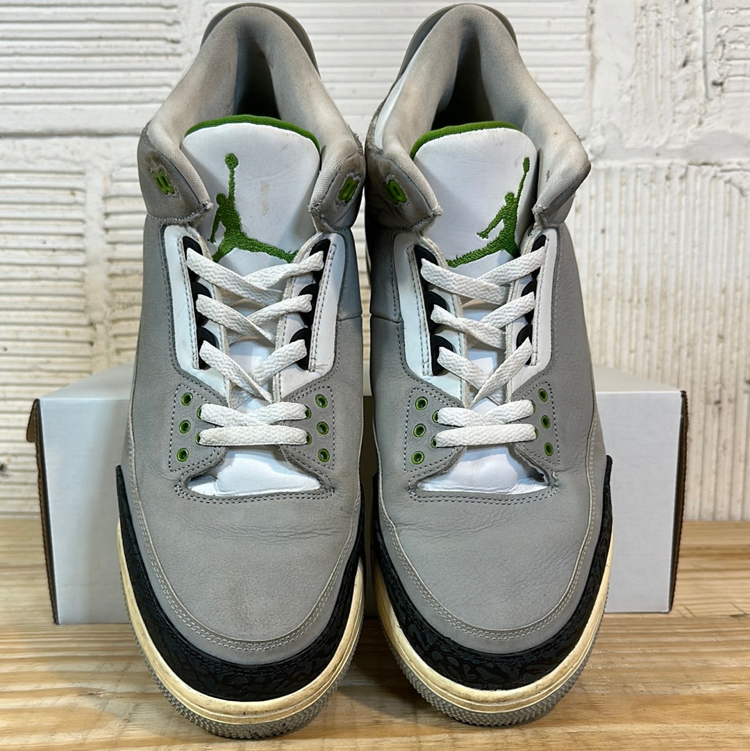 Air Jordan 3 Chlorophyll Sz 14