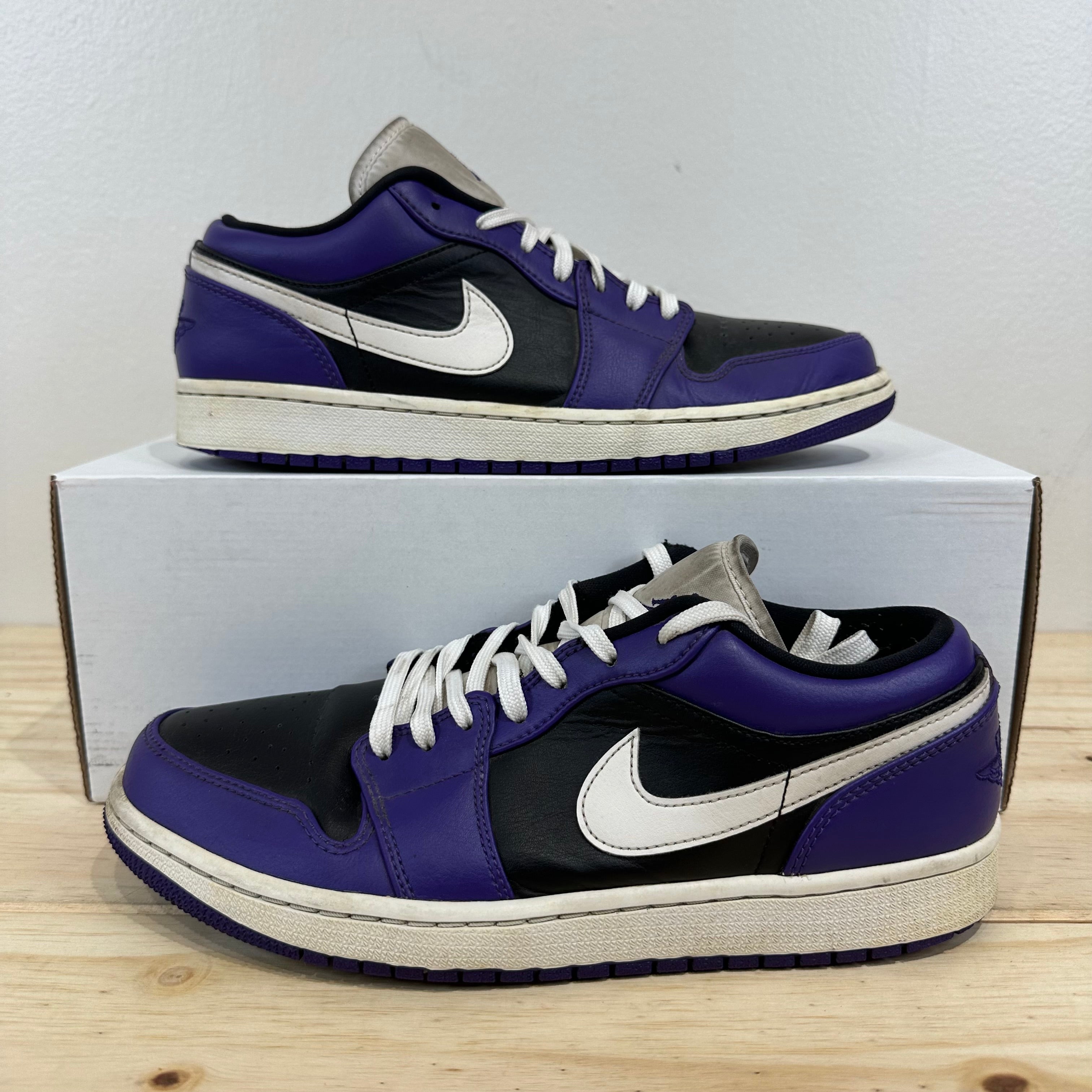 Air Jordan 1 Low Court Purple Sz 9.5