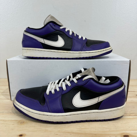 Air Jordan 1 Low Court Purple Sz 9.5