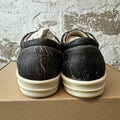 Rick Owens Vintage Black Washed Foil Milk Sneaker DS