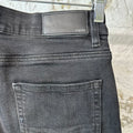 Amiri Knee Hole Faded Black Denim Jeans Sz 34