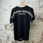 Chrome Hearts Back Spell USA T-shirt Black Sz M