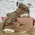 Air Jordan 6 Travis Scott British Khaki Sz 8