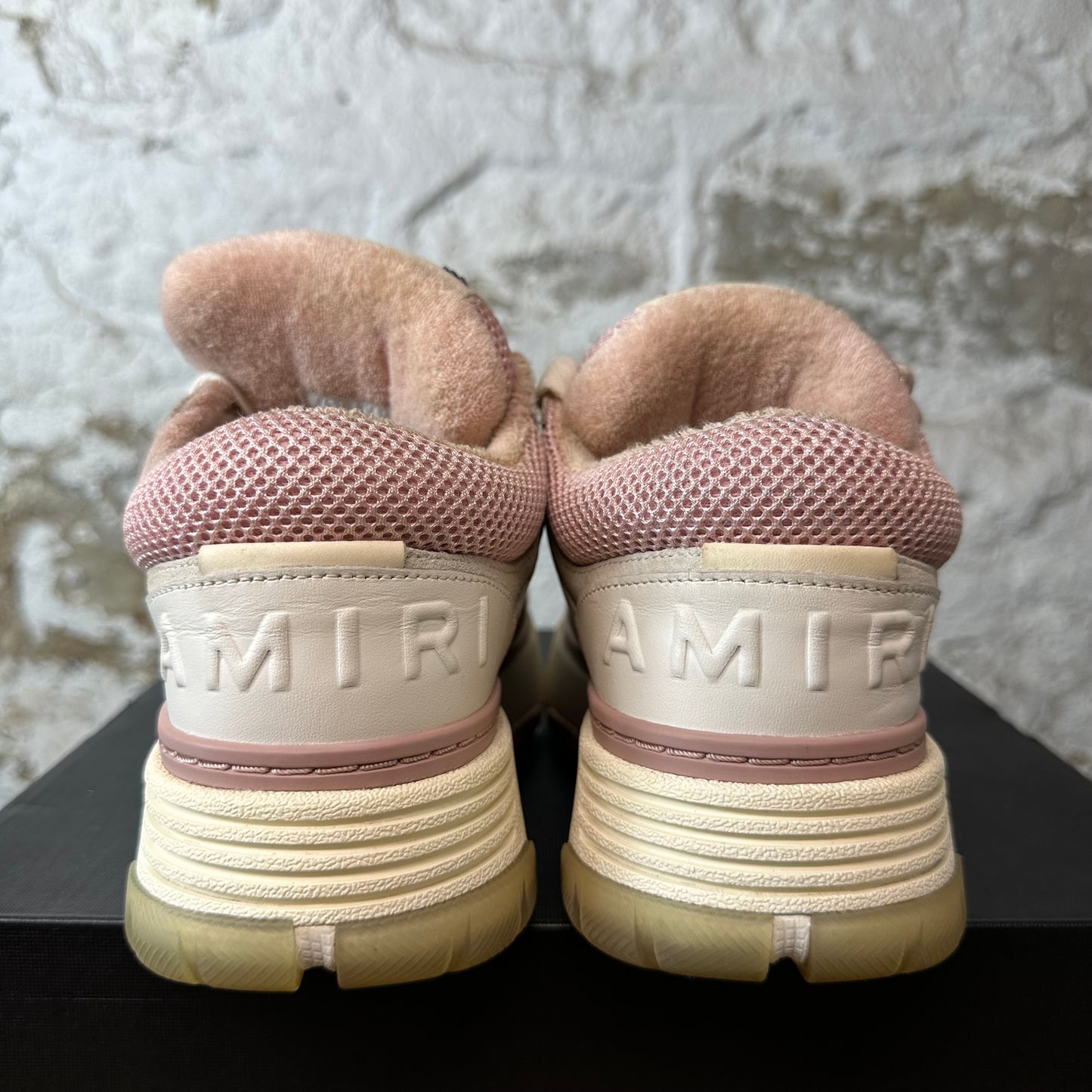Amiri MA-1 Pink White Cream Sneaker Sz 6 (38)