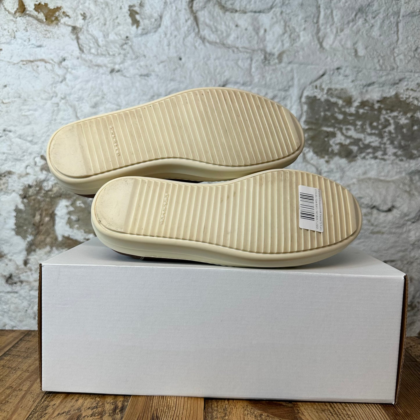 Rick Owens Rosewood Milk Sneaker Sz 8 (41)