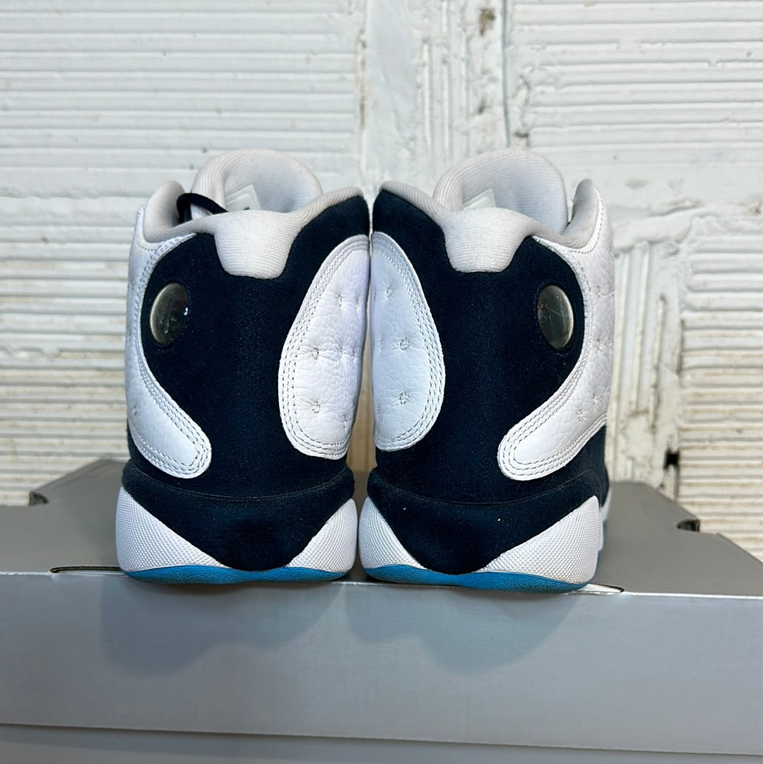 Air Jordan 13 Obsidian Powder Blue Sz 10