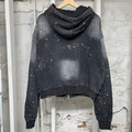 Vale Classico Black Zip Up Hoodie Sz S