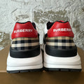 Burberry Ramsey Red Black White Sneaker Sz 9 (42)