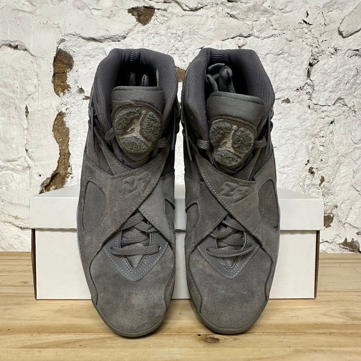 Air Jordan 8 Cool Grey Sz 8