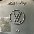 Louis Vuitton Drop Flat Grey Monogram Rain Boot Sz 6 (38)