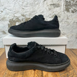 Alexander Mcqueen Black Suede Low Sneaker Sz 10 (43) No Box