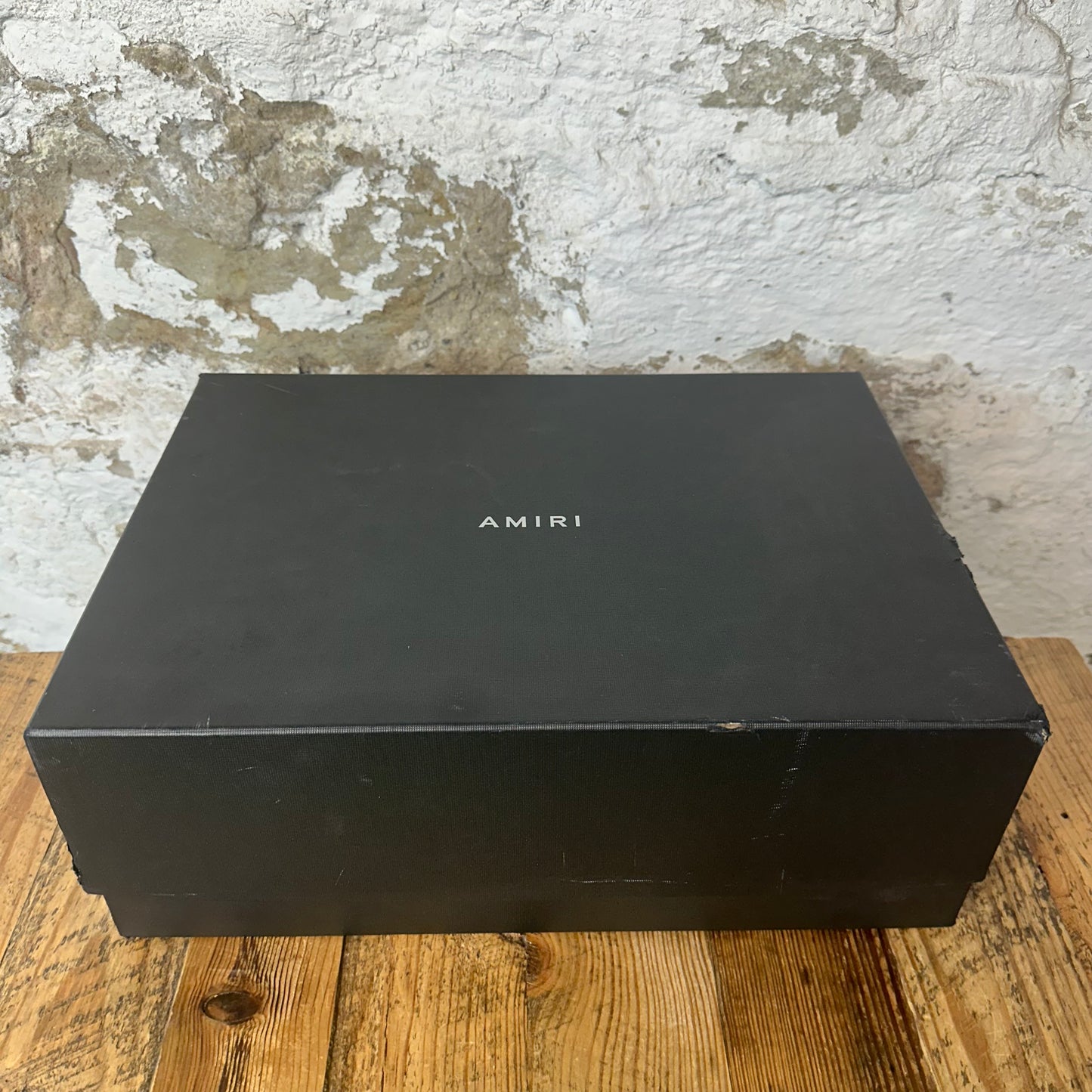 Amiri High Black Skeleton White Red Sneaker Sz 10 (43)