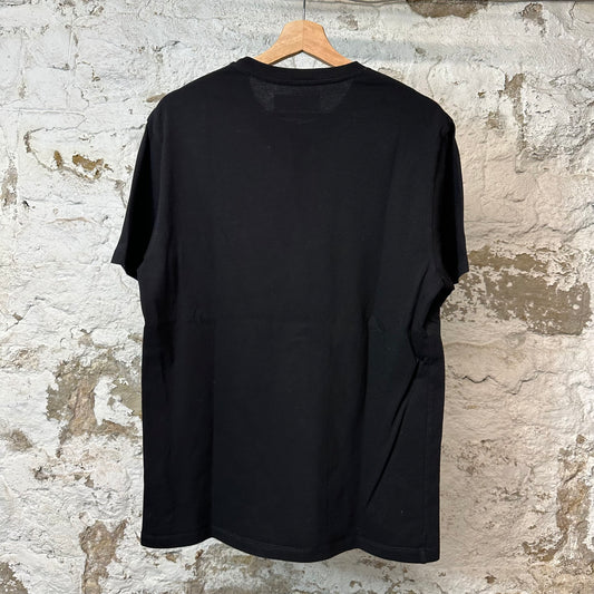 Amiri White Spellout T-shirt Black Sz S