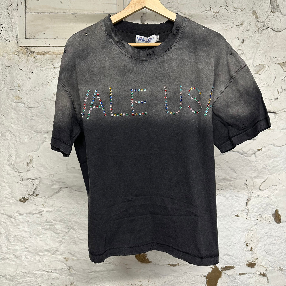 Vale DIY USA Black T-Shirt Sz S