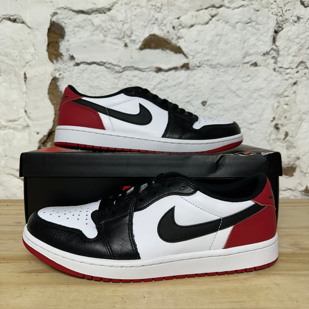 Air Jordan 1 Low Black Toe (2023) Sz 10.5