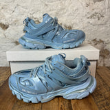 Balenciaga Track Runner Patent Blue Sz 6.5 (39) No Box