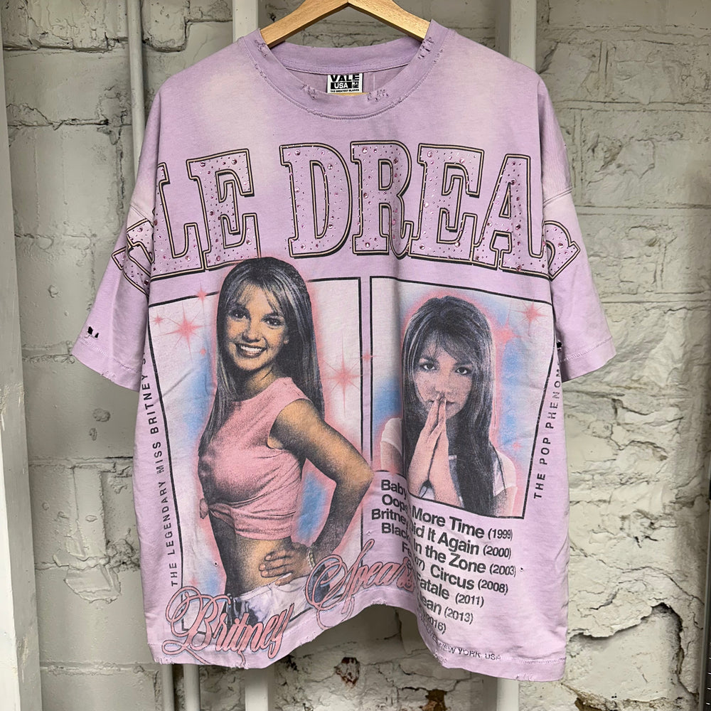 Vale Icon Bling Rhinestone T-Shirt Sz 2XL