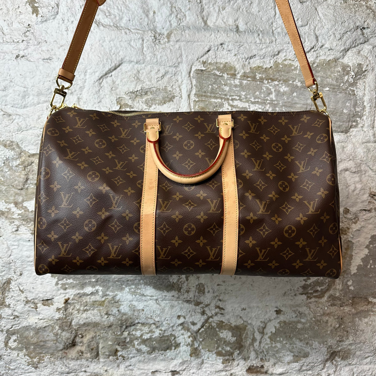 Louis Vuitton Monogram Canvas Keepall Bandouliere 50