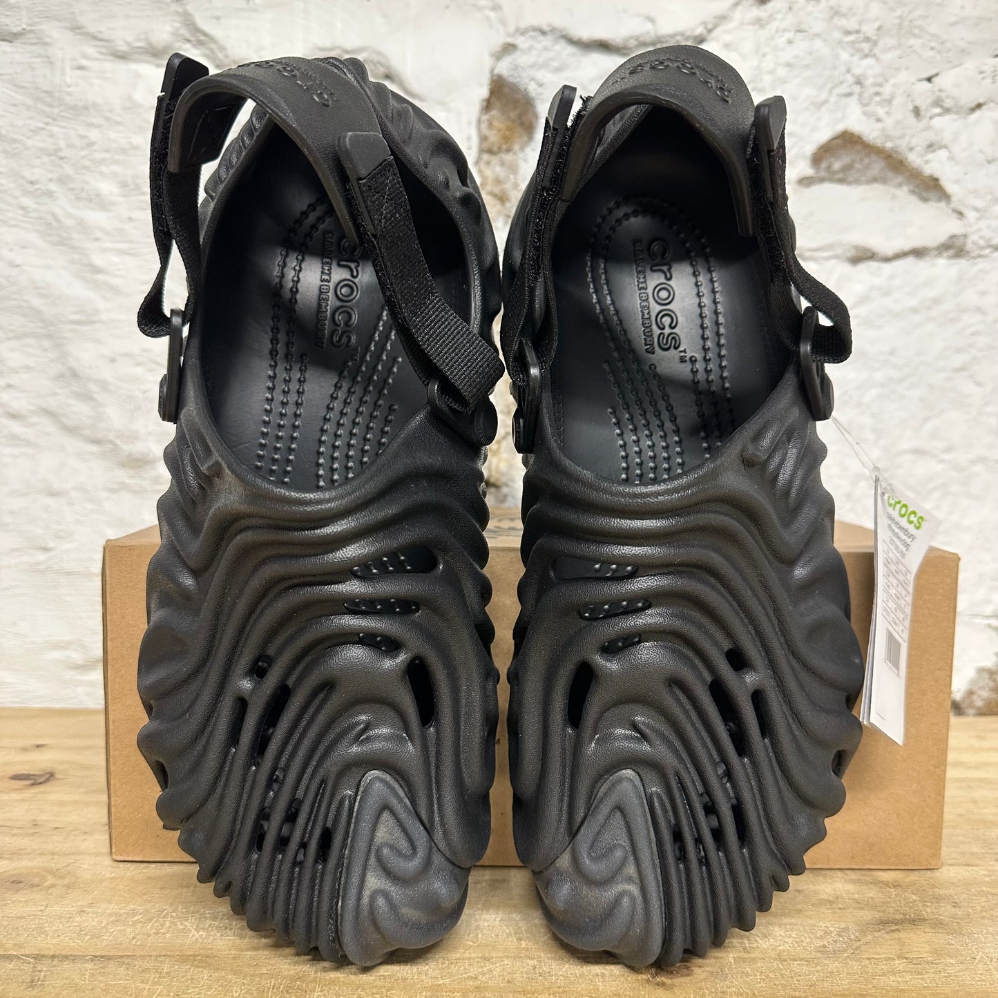 Salehe Bemburry Black Crocs Sz 9 DS