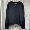 Off-White Rhinestone Black Crewneck Sz L
