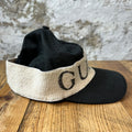 Gucci Gabardine Headband Black Hat Sz L