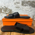 Hermes Izmir H Logo Slides Sz 13.5 (46.5)