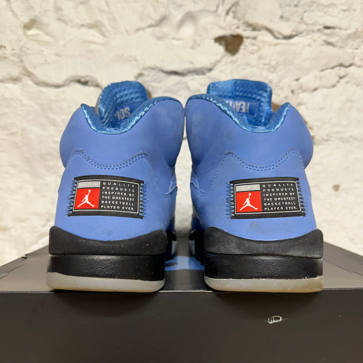 Air Jordan 5 UNC University Blue Sz 14