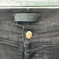 Amiri MX1 Grey Paisley Black Denim Jeans Sz 36