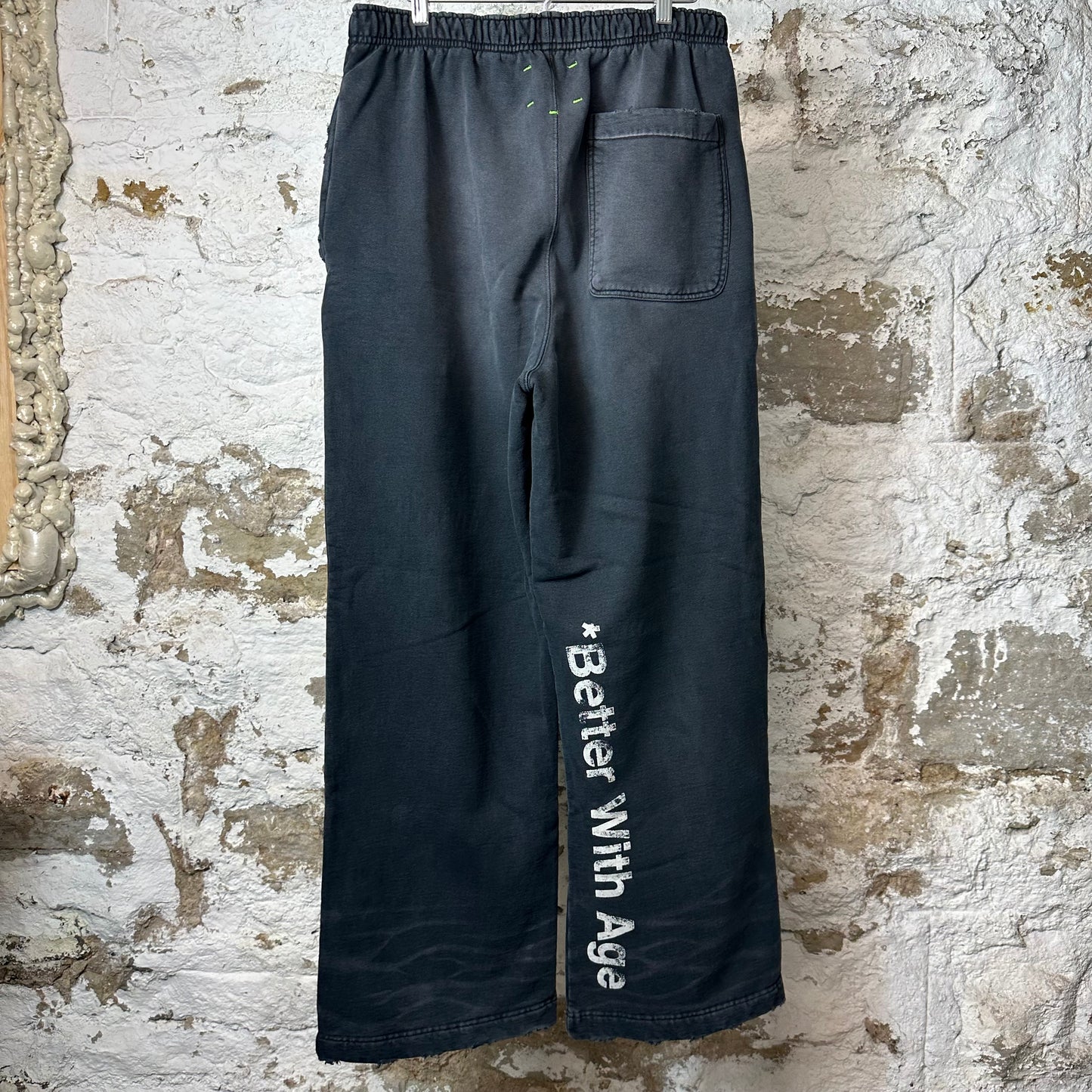 Better With Age F*** You Sweatpants Black Sz XL