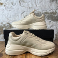 Gucci Rhyton Vintage Logo Cream Sneaker Sz 7
