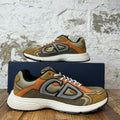 Dior B30 Brown Orange Grey Sneaker Sz 9 (42)