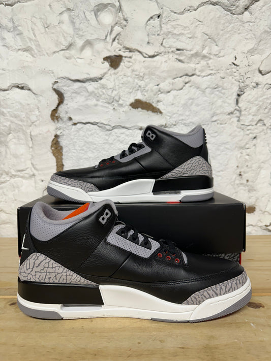 Air Jordan 3 Black Cement Sz 12 DS