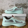 Prada Americas Cup Mint Rubber Sneaker Sz 9 (42)