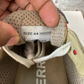 Burberry Ramsey Tan Plaid Grey Sneaker Sz 11 (44)