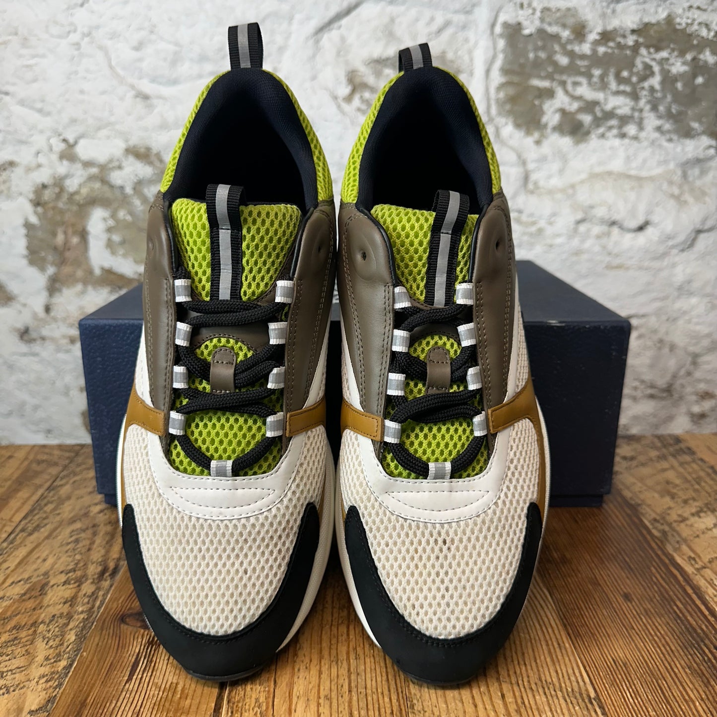 Dior B22 Brown White Khaki Sneaker Sz 12 (45)