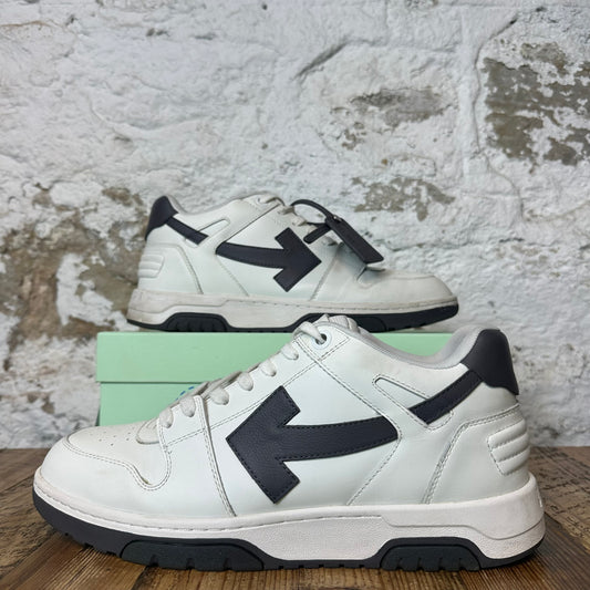 Off White Out of Office Gray White Sneaker Sz 13 (46)