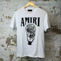 Amiri Hand Globe T-shirt White Sz S
