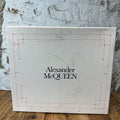 Alexander McQueen Black Red Tan Tread Boot Sz 10.5 (43.5)