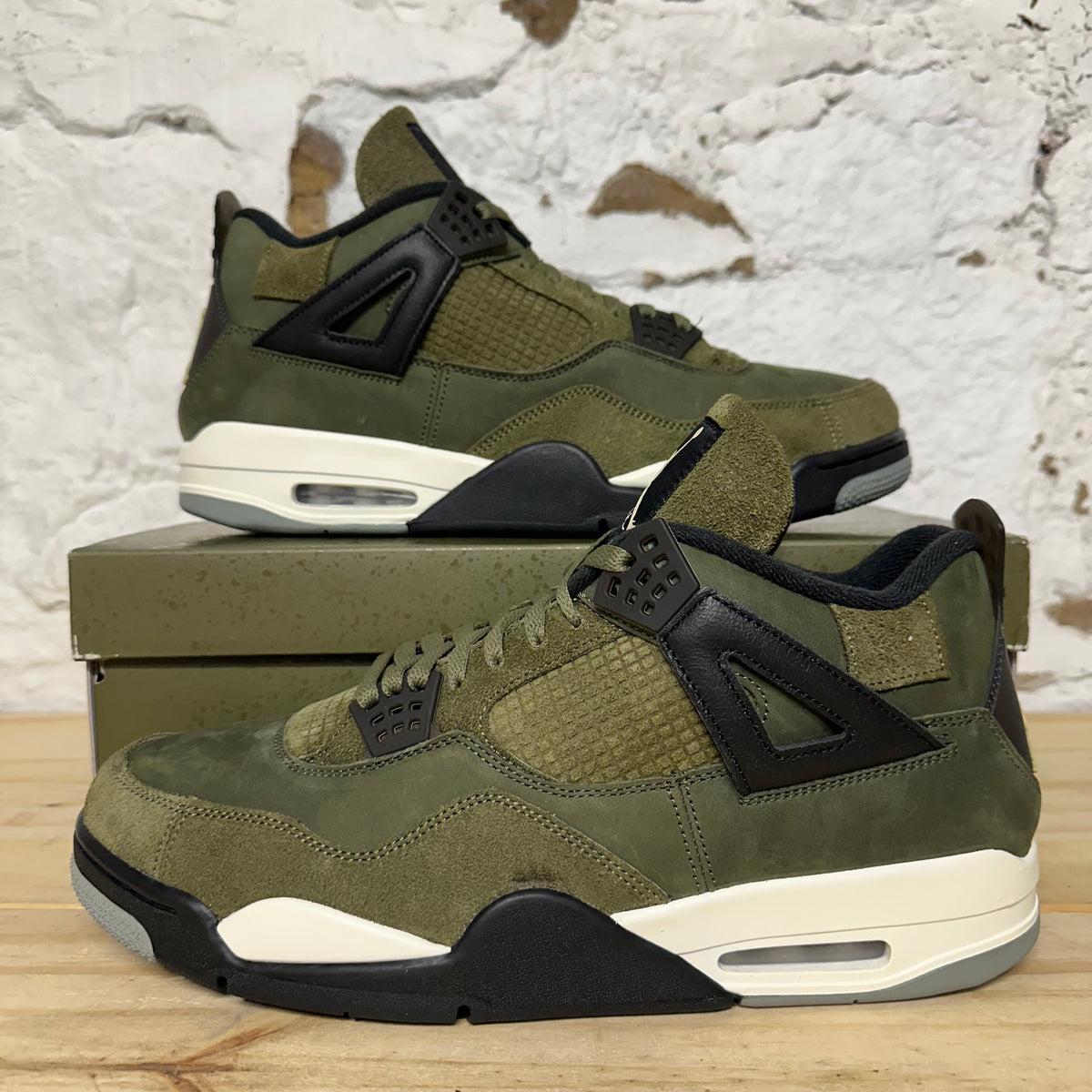 Air Jordan 4 Craft Medium Olive Sz 14