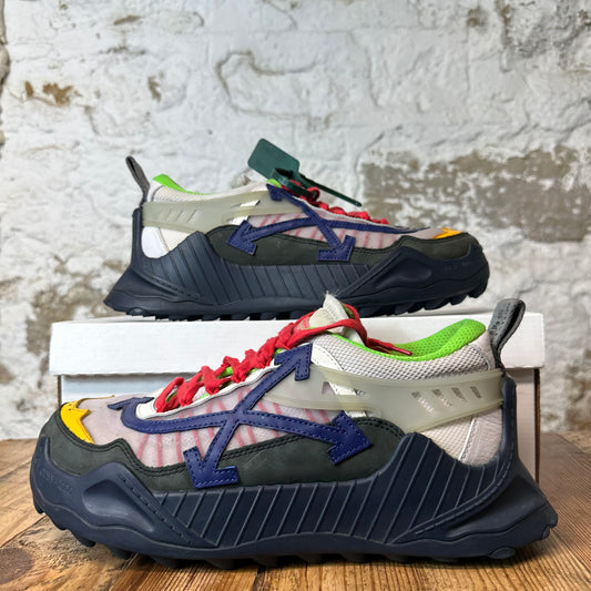 Off-White ODSY 1000 Blue Black Sneaker Sz 10 (43)