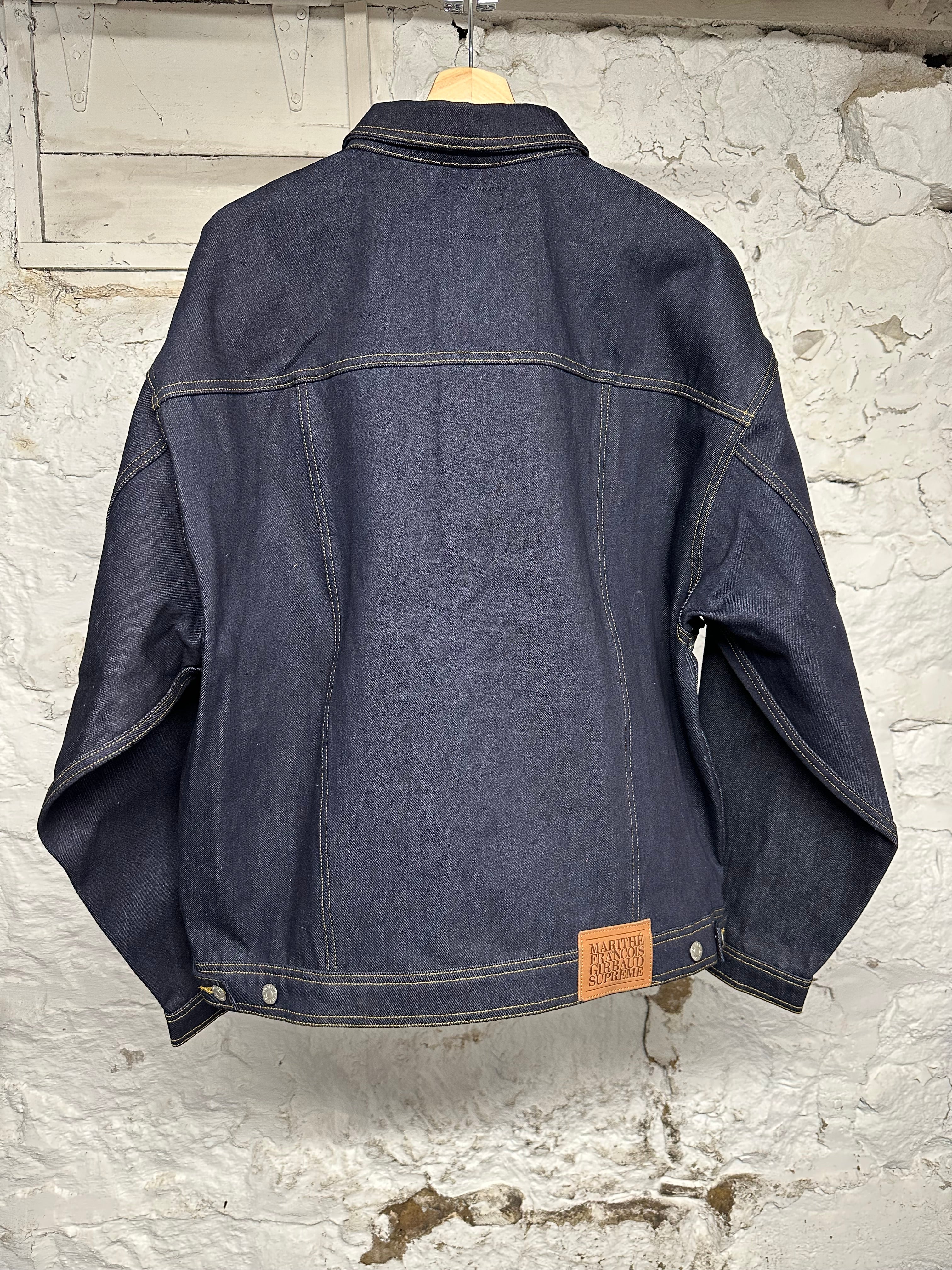 Supreme Marithe Girbaud X-Seam Denim Trucker Jacket Sz XL DS – The