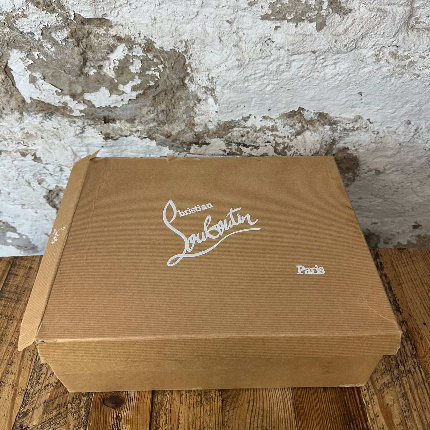 Christian Louboutin High Marine Blue Spike Sneaker Sz 11 (44)