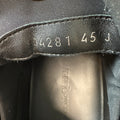 Alexander McQueen Triple Black Nappa Joey Sneaker Sz 12 (45)