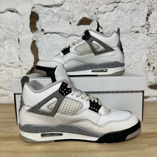 Air Jordan 4 White Cement (2025) Sz 8